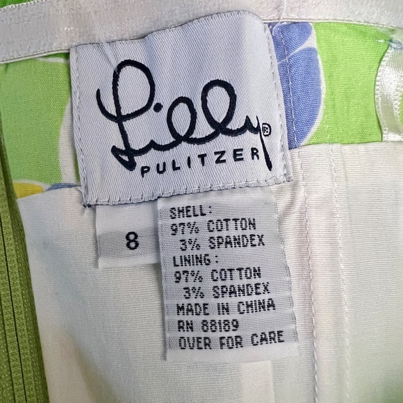 NEW Lilly Pulitzer Adina Strapless Short Bird Pattern Dress Size 8 - Picture 3 of 3